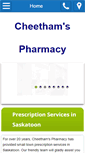 Mobile Screenshot of cheethamspharmacy.ca
